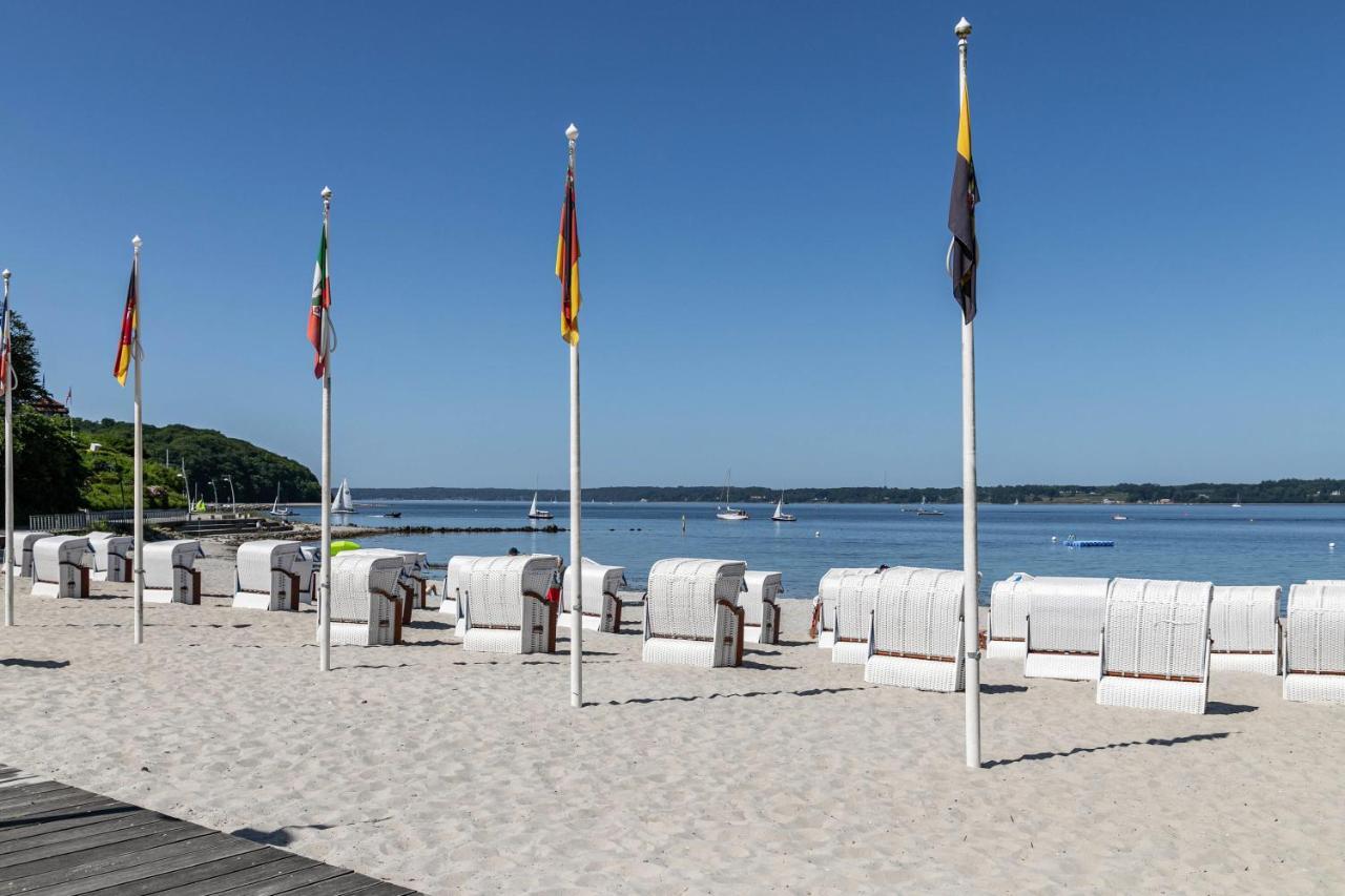 Ferienwohnung Mit Badestrand Glücksburg Buitenkant foto